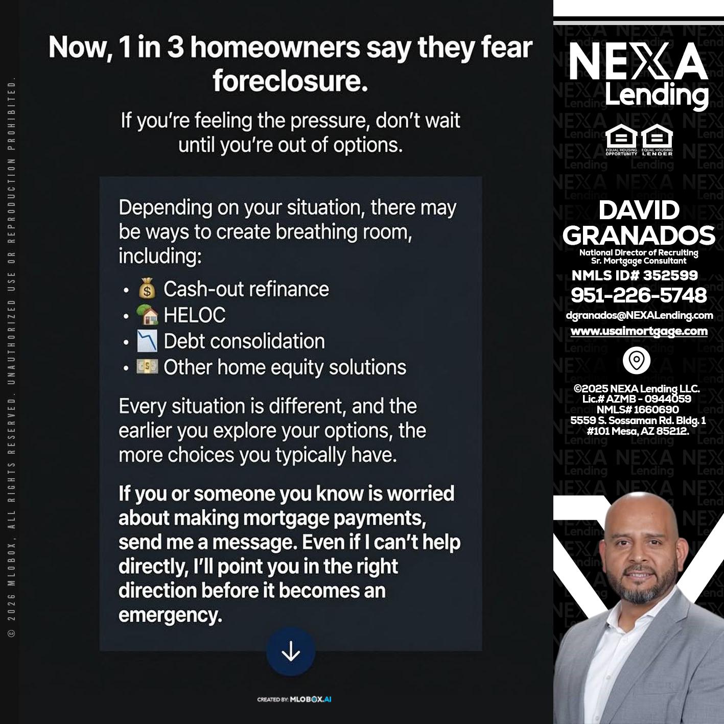 NOW - David Granados -National Director of Recruiting / Senior Mortgage Consultant